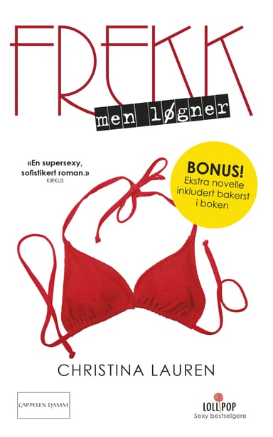 Omslag av "Frekk, men løgner"