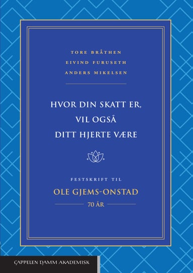 Omslag av "Hvor din skatt er, vil også ditt hjerte være"