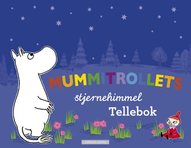 Omslag av "Mummitrollets stjernehimmel - en tellebok"