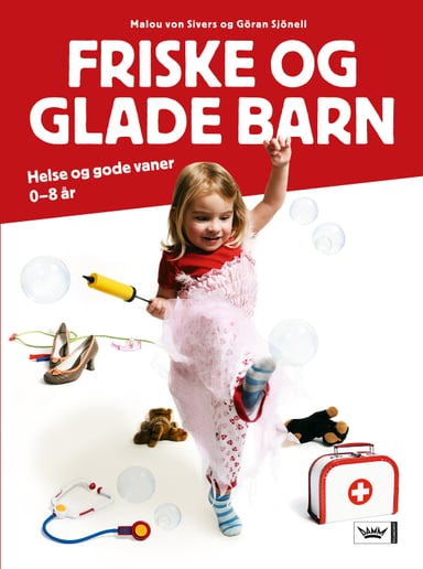 Omslag av "Friske og glade barn"