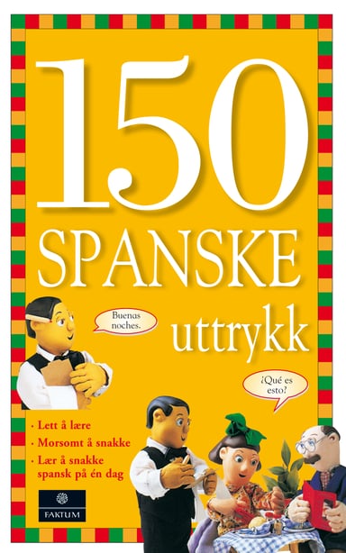 Omslag av "150 spanske uttrykk"