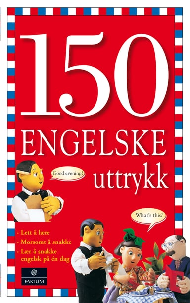 Omslag av "150 engelske uttrykk"