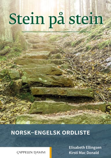 Stein på stein Norsk-engelsk ordliste
