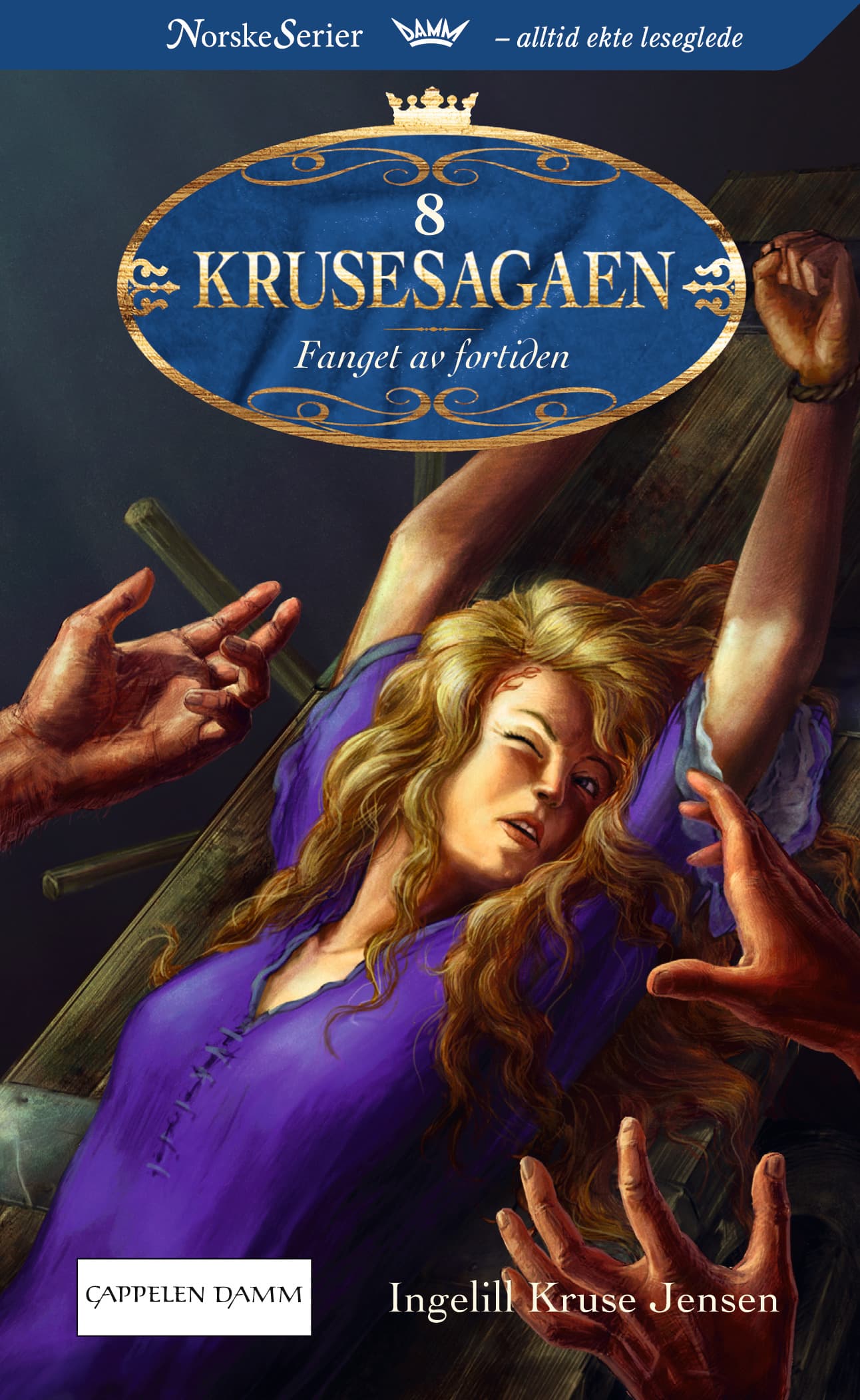 Omslag Fanget av fortiden av Ingelill Kruse Jensen (Ebok)