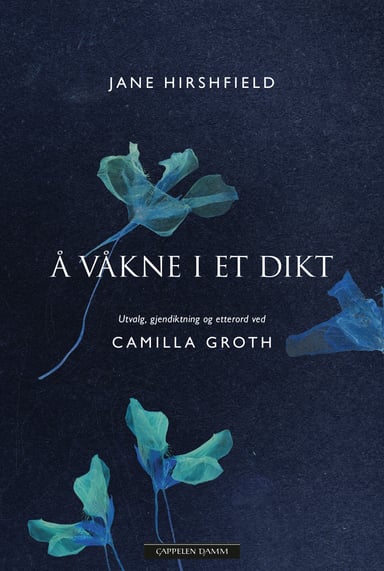 Omslag av "Å våkne i et dikt"