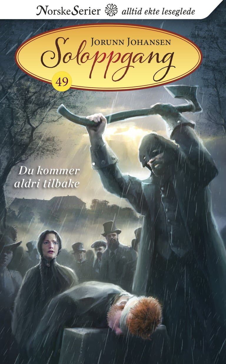 Omslag Du kommer aldri tilbake av Jorunn Johansen (Ebok)