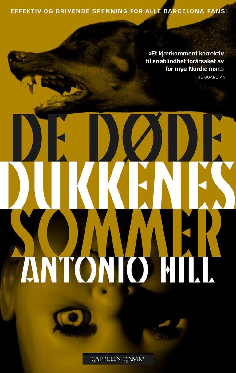 Omslag De døde dukkenes sommer av Antonio Hill (Heftet)