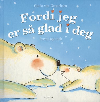 Omslag av "Fordi jeg er så glad i deg"