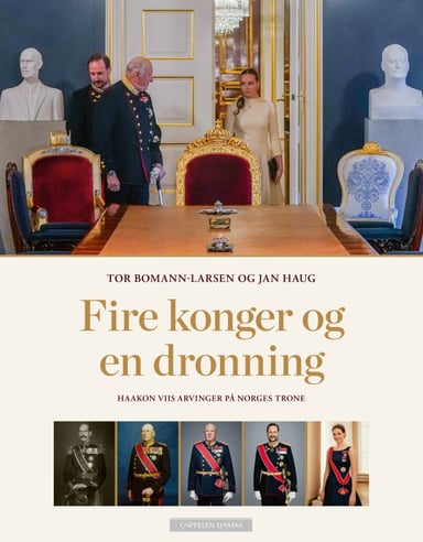 Omslag av "Fire konger og en dronning"