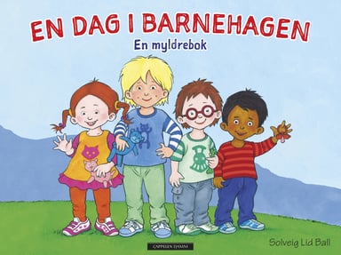Omslag av "En dag i barnehagen"