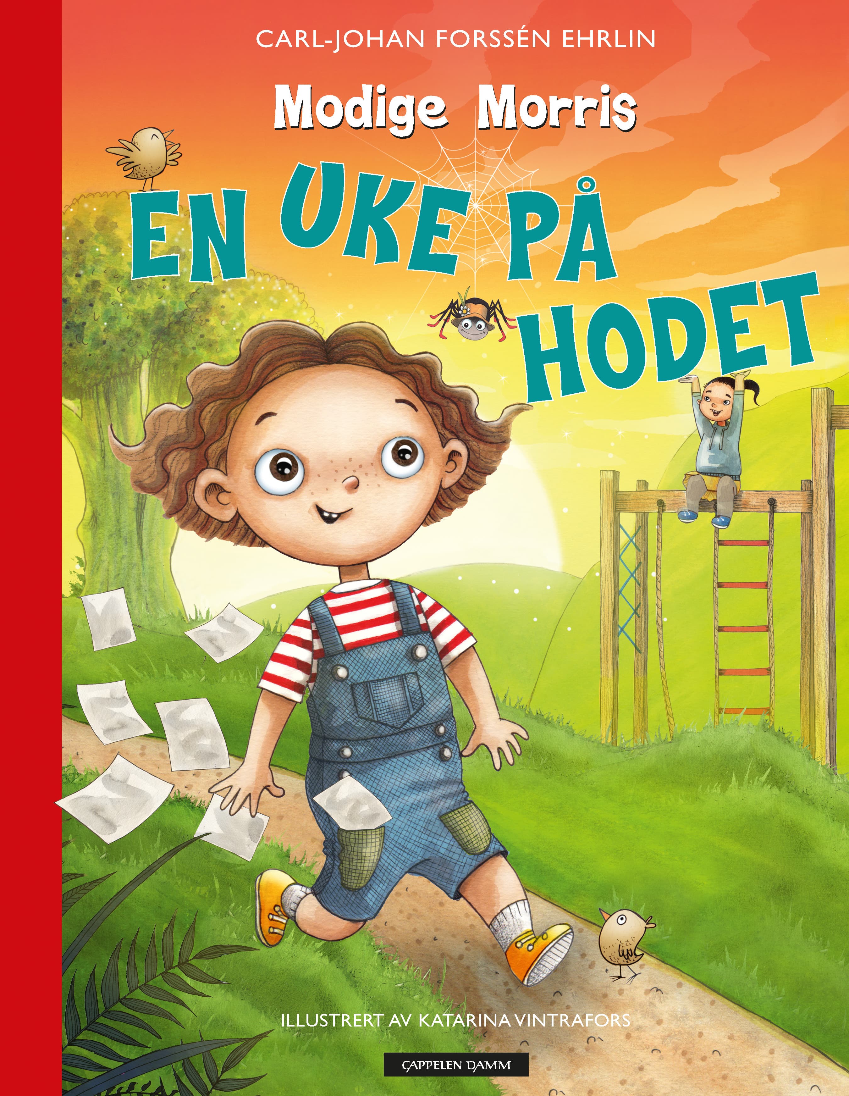 Omslag Modige Morris av Carl-Johan Forssén Ehrlin (Innbundet)
