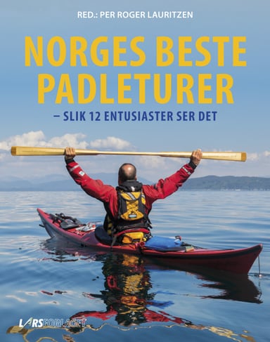 Omslag av "Norges beste padleturer"