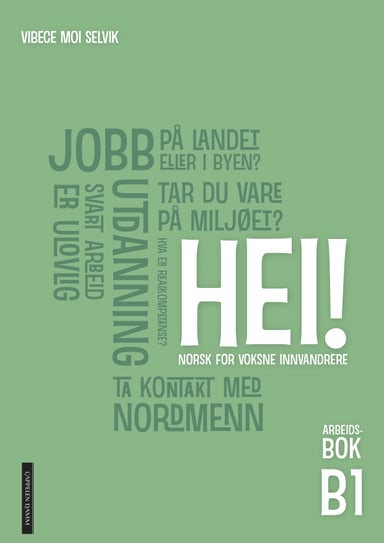 Omslag av "Hei! B1 Arbeidsbok"