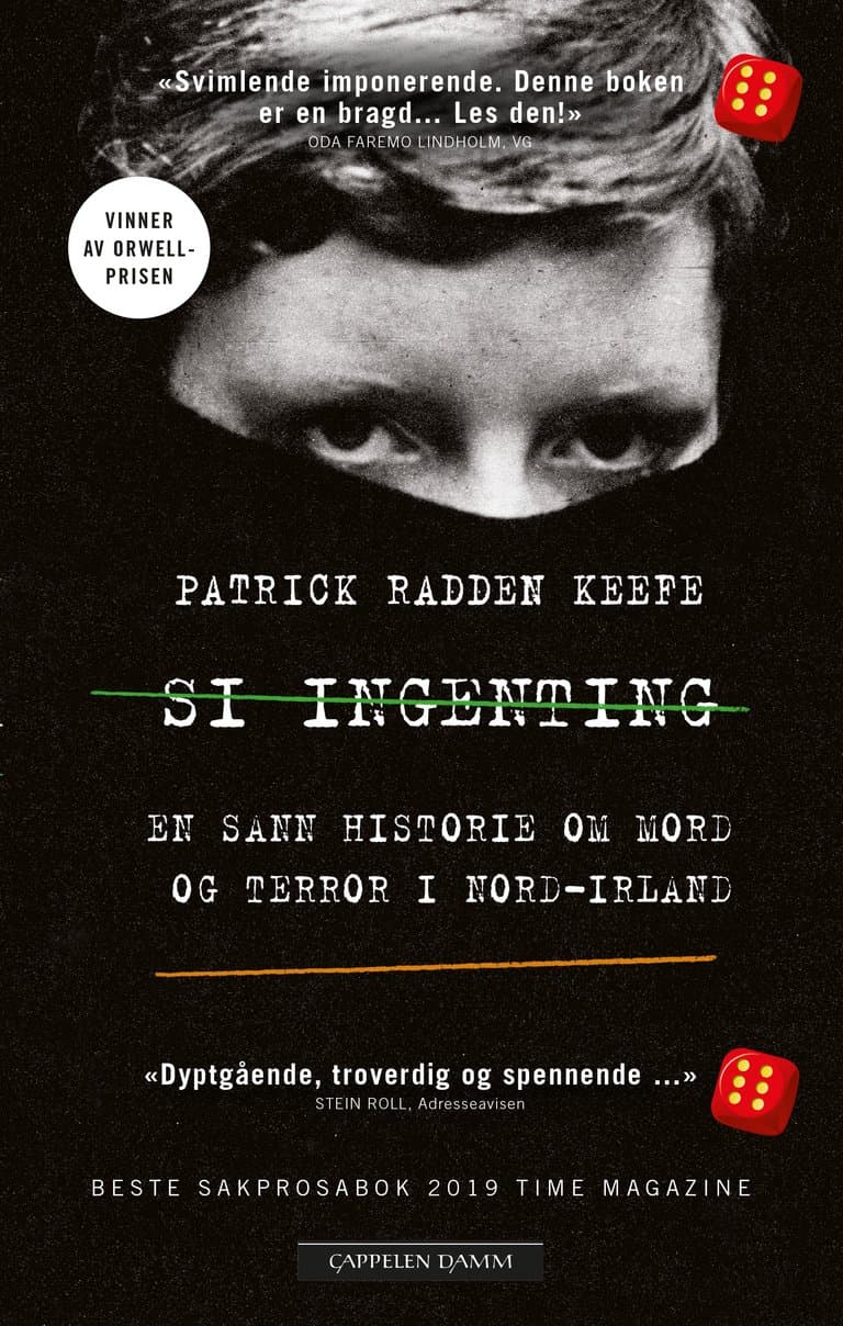 Omslag Si ingenting av Patrick Radden Keefe (Heftet)