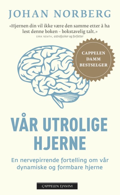 Omslag av "Vår utrolige hjerne"