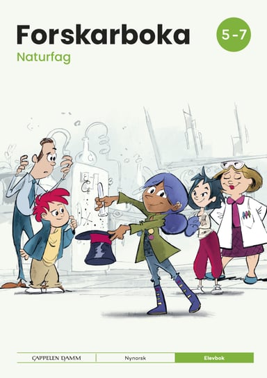 Omslag av "Naturfag 5-7 Forskarboka"