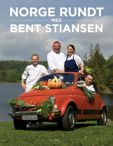 Omslag av "Norge rundt med Bent Stiansen"