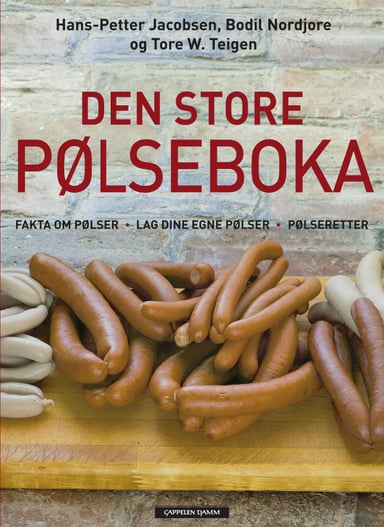 Omslag av "Den store pølseboka"