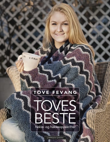Omslag av "Toves beste hekle og hakke oppskrifter"