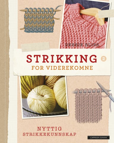 Omslag av "Strikking for viderekomne"