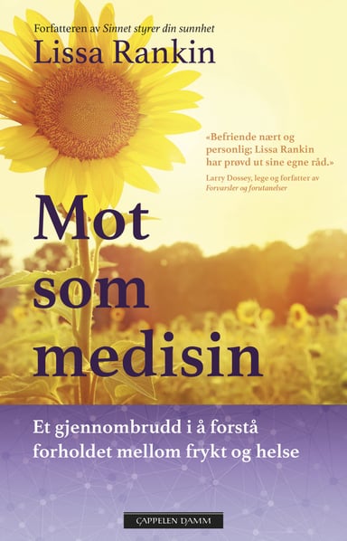 Omslag av "Mot som medisin"