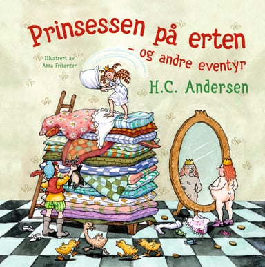 Omslag av "Prinsessen på erten - og andre eventyr"