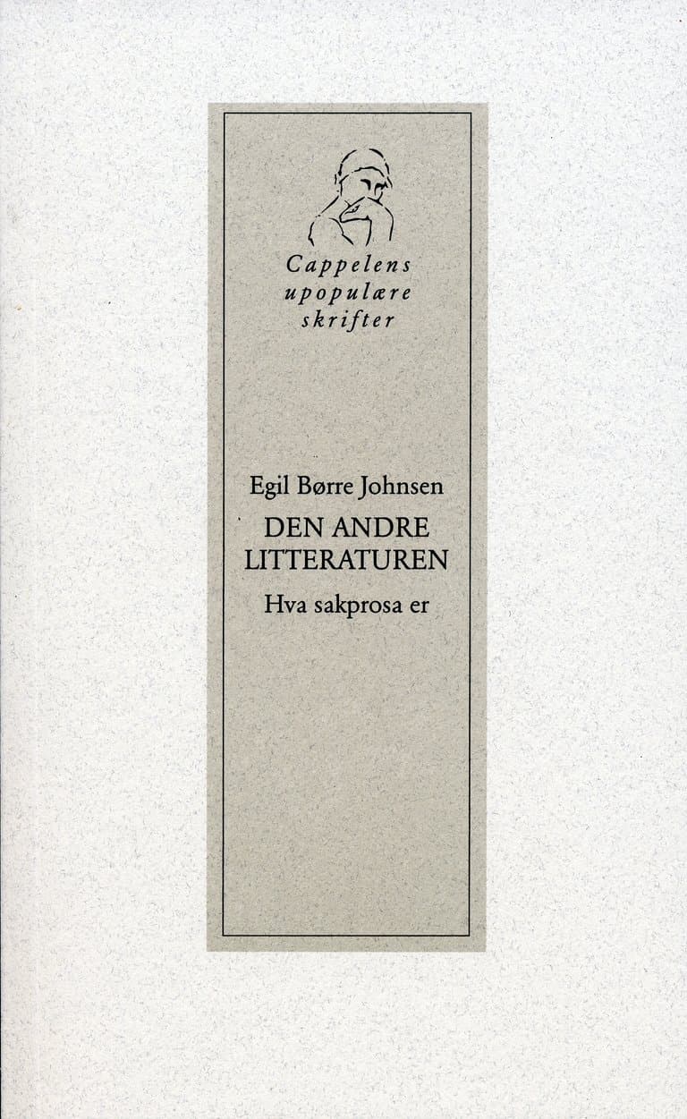 Omslag Den andre litteraturen av Egil Børre Johnsen (Heftet)
