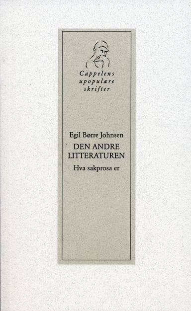 Omslag av "Den andre litteraturen"
