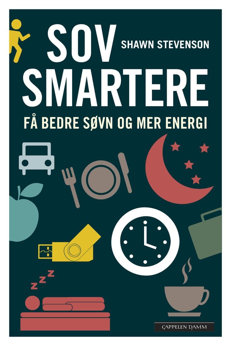 Omslag Sov smartere av Shawn Stevenson (Innbundet)