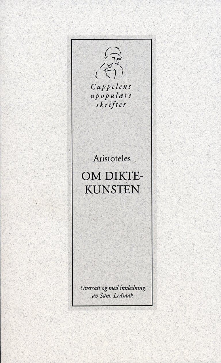 Omslag Om diktekunsten av Aristoteles (Heftet)