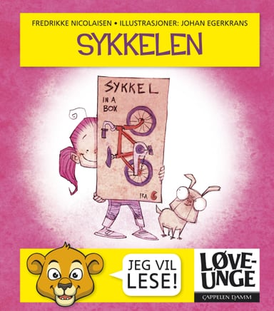 Omslag av "Løveunge - Sykkelen"