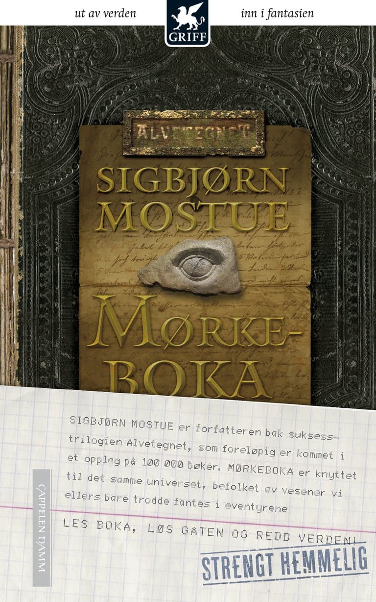 Omslag Mørkeboka av Sigbjørn Mostue og Matthijs Holter (Heftet)