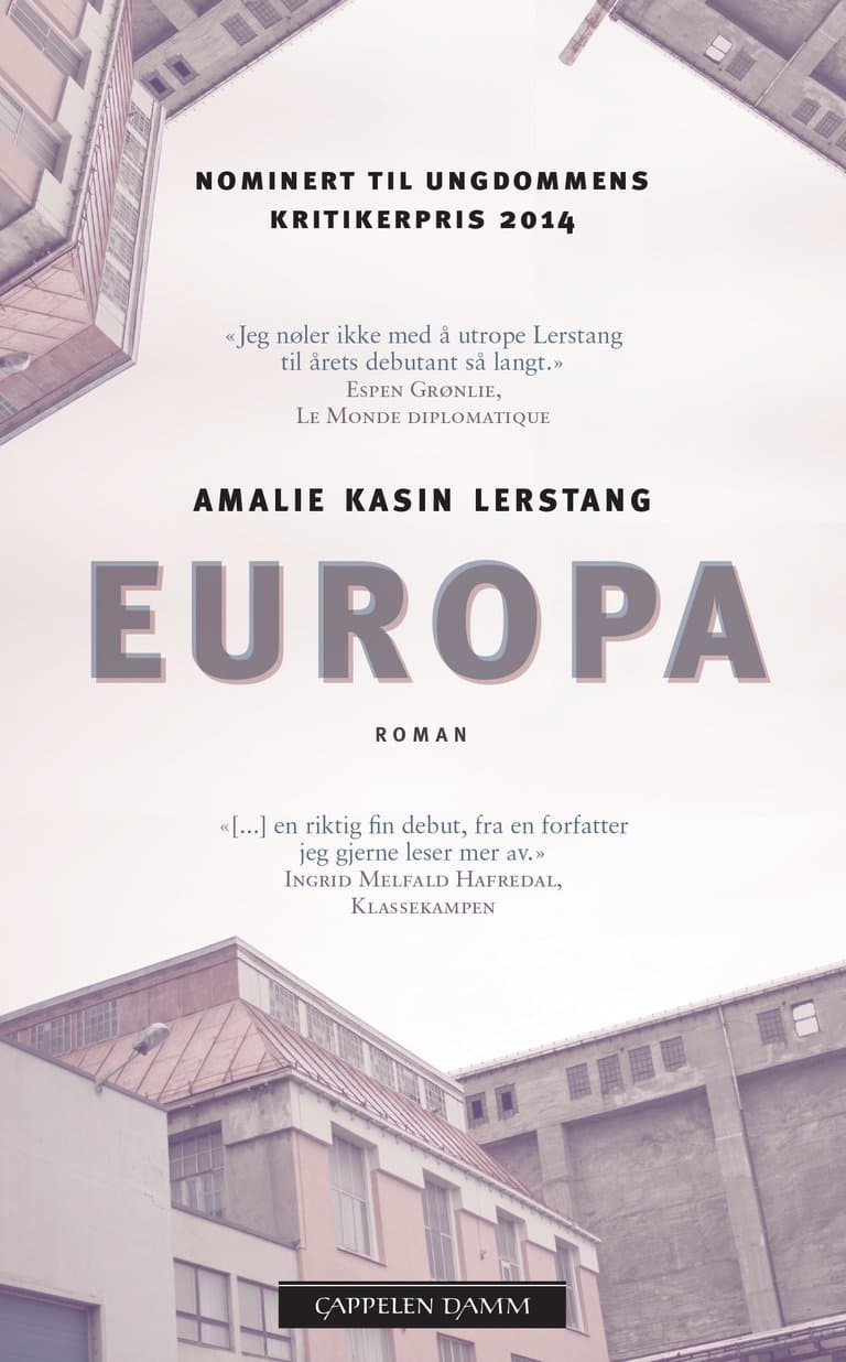 Omslag Europa av Amalie Kasin Lerstang (Heftet)
