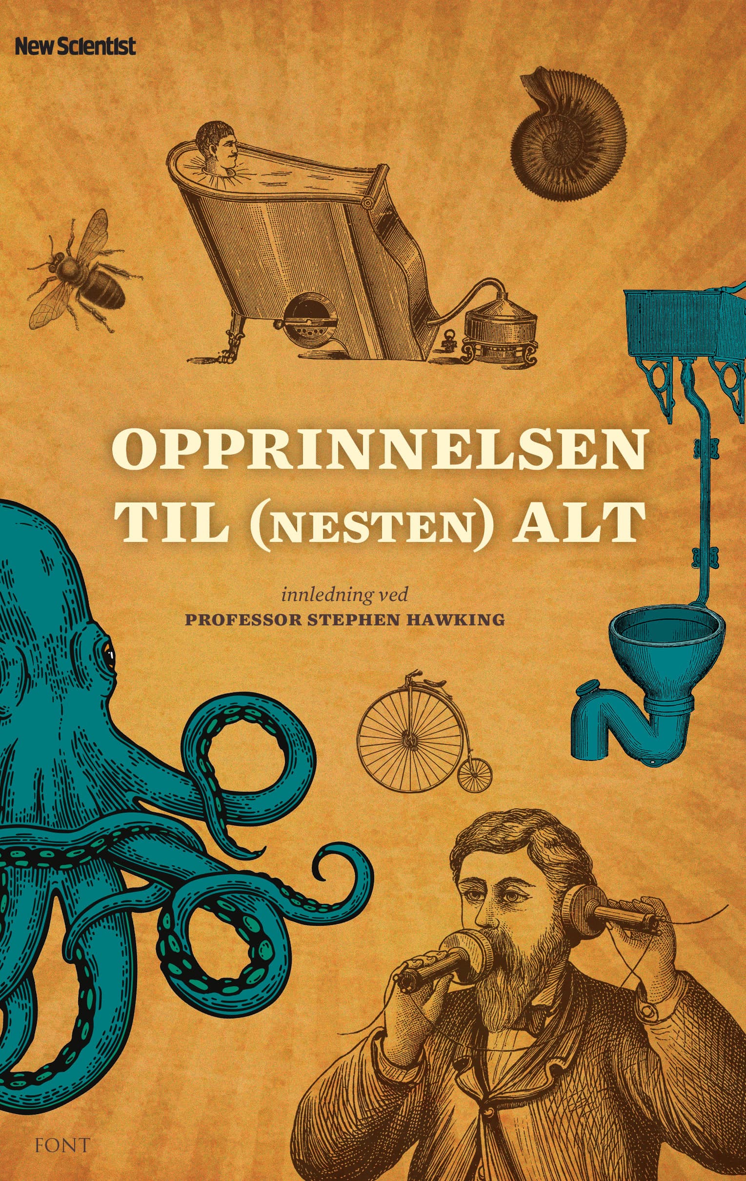 Omslag Opprinnelsen til (nesten) alt av Graham Lawton (Heftet)
