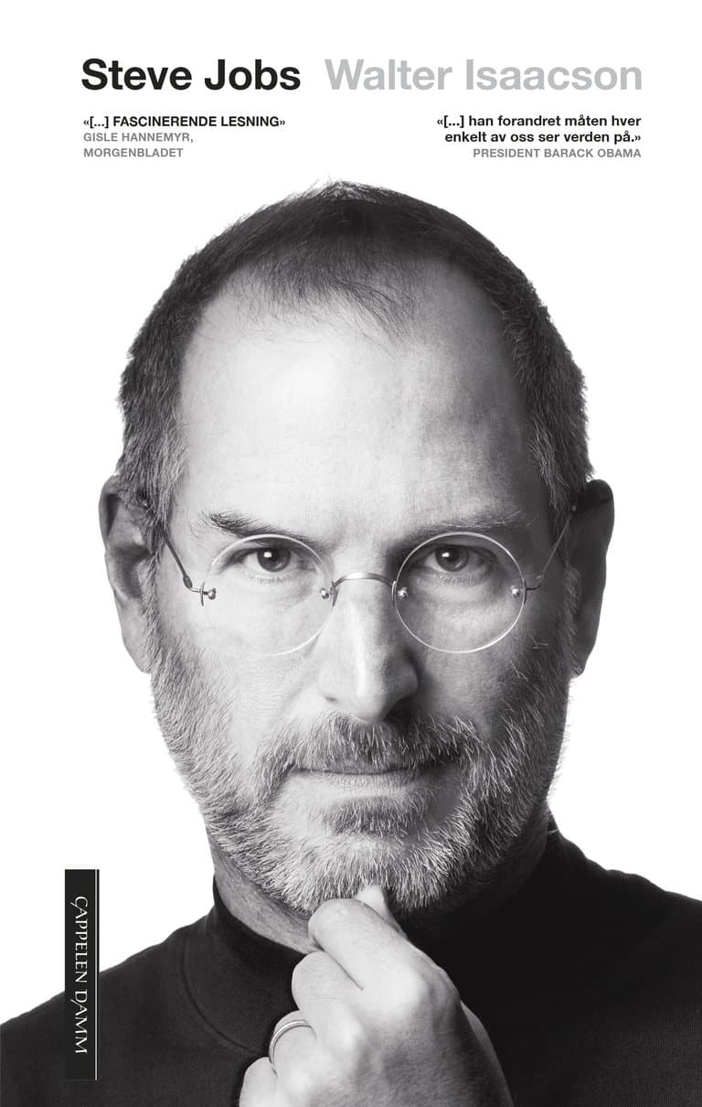 Omslag Steve Jobs av Walter Isaacson (Heftet)