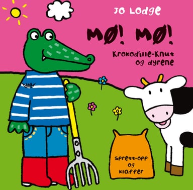 Omslag av "Krokodille-Knut - Mø! Mø!"
