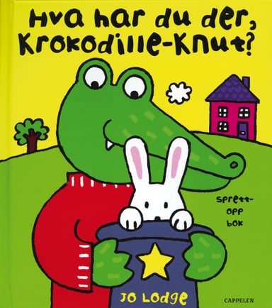 Omslag av "Hva har du der, Krokodille-Knut?"