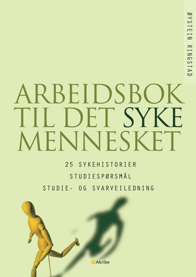 Omslag av "Arbeidsbok til Det syke mennesket"