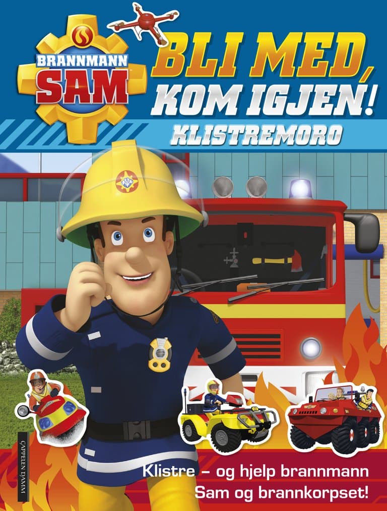Omslag Brannmann Sam: Bli med, kom igjen! (Heftet)