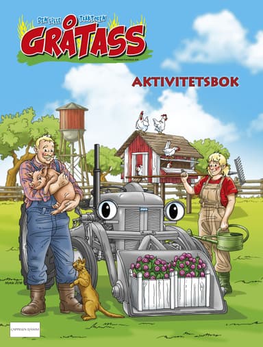 Gråtass Aktivitetsbok