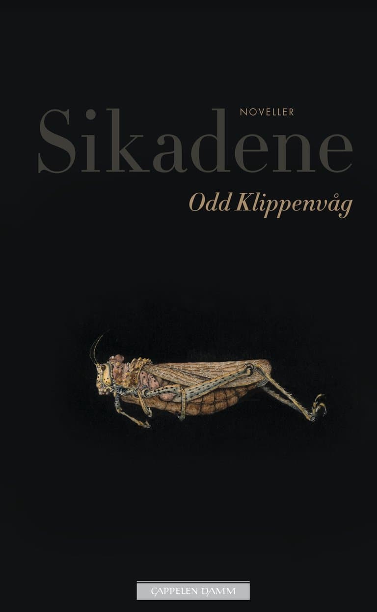 Omslag Sikadene av Odd Klippenvåg (Innbundet)
