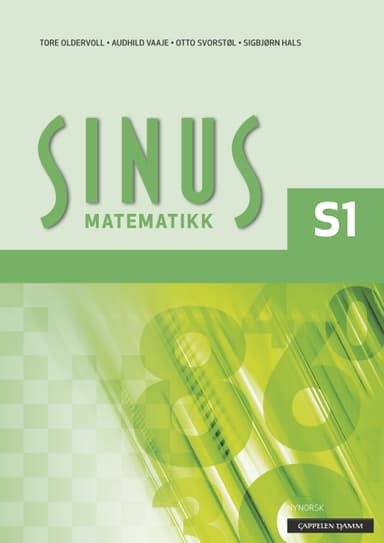Sinus S1 Lærebok (2018)