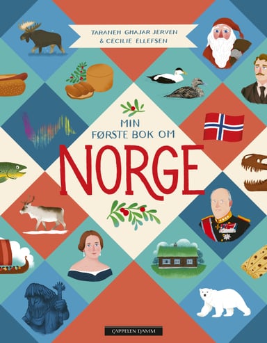 Omslag av "Min første bok om Norge"