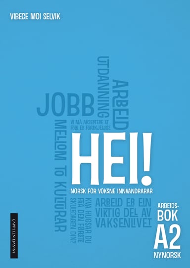 Omslag av "Hei! A2 Arbeidsbok spor 1 og 2, nynorsk"