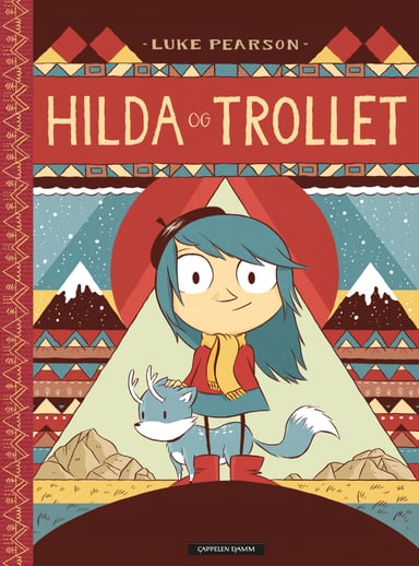 Omslag av "Hilda og Trollet"