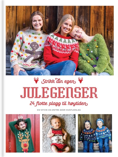 Omslag av "Strikk din egen julegenser"