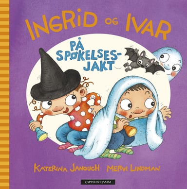Omslag av "Ingrid og Ivar på spøkelsesjakt"