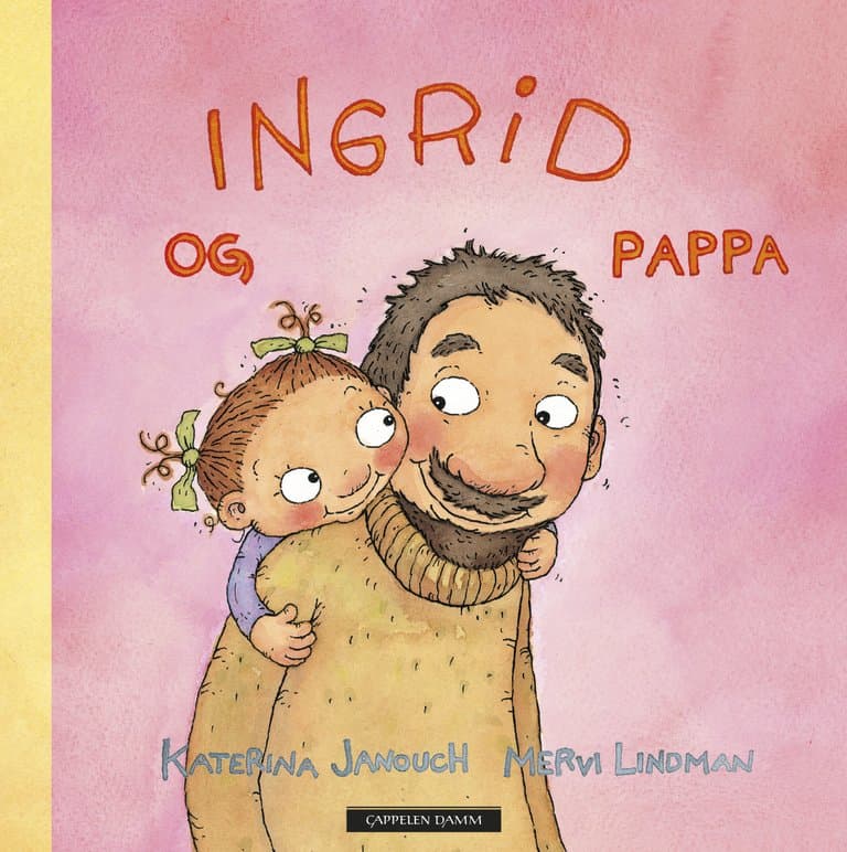 Omslag Ingrid og pappa av Katerina Janouch (Innbundet)