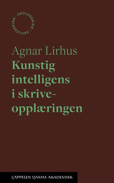 Omslag av "Kunstig intelligens i skriveopplæringen"