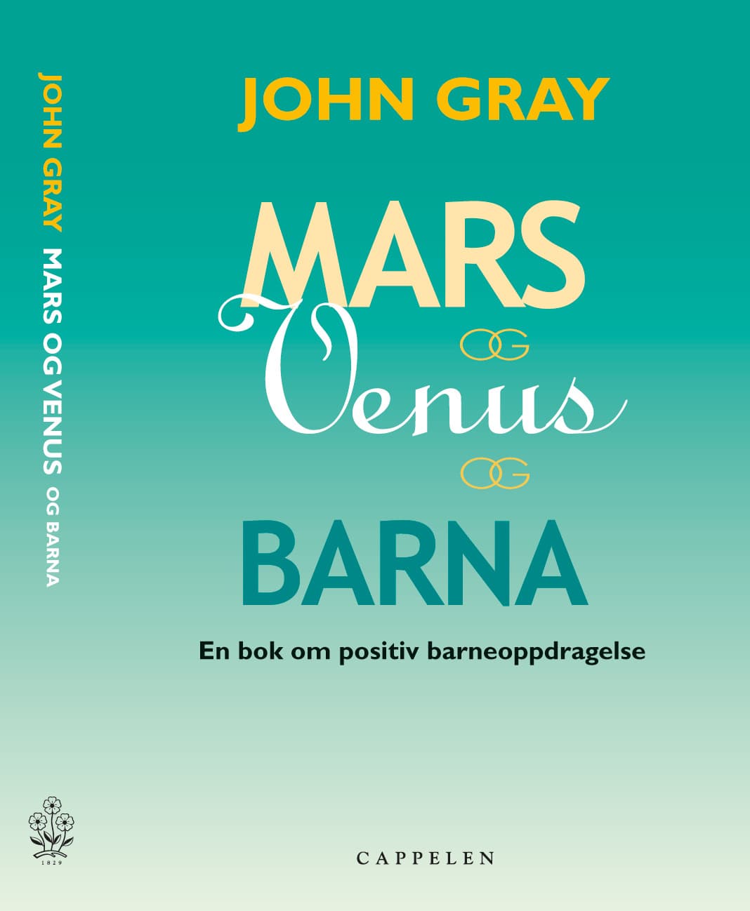 Omslag Mars og Venus og barna av John Gray (Innbundet)